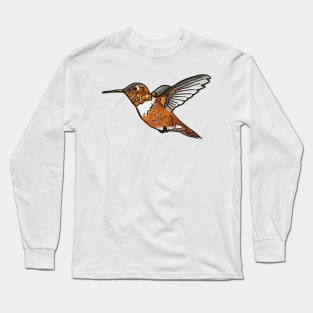 Rufous Hummingbird Long Sleeve T-Shirt